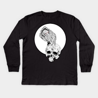 head of sorrow 2 Kids Long Sleeve T-Shirt